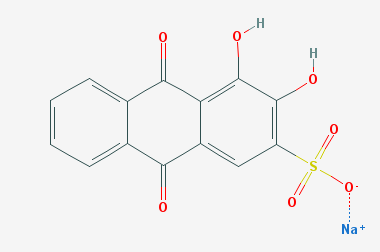 茜素磺酸钠溶液 c(C14H7NaO7S)=0.5 g/L