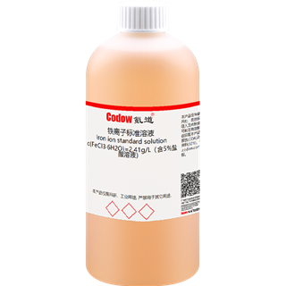 铁离子标准溶液 c(FeCl3·6H2O)=2.41g/L（含5%盐酸溶液）