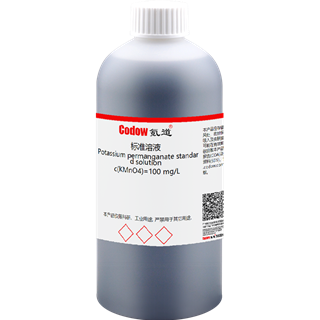 高锰酸钾标准溶液 c(KMnO4)=100 mg/L