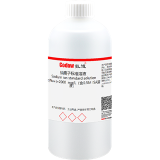 钠离子标准溶液 c(Na+)=2000 mg/L（含0.5M ISA溶液）