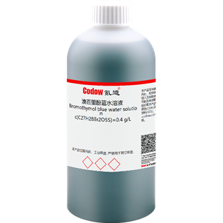溴百里酚蓝水溶液 c(C27H28Br2O5S)=0.4 g/L