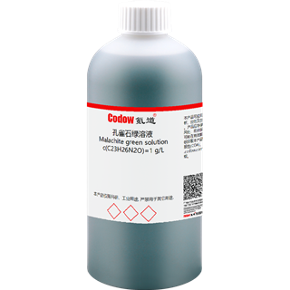 Malachite green solution c(C23H26N2O)=1 g/L